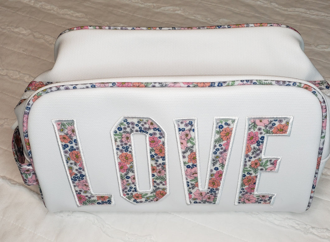 Applique LOVE Floral Bag by TRVL Design