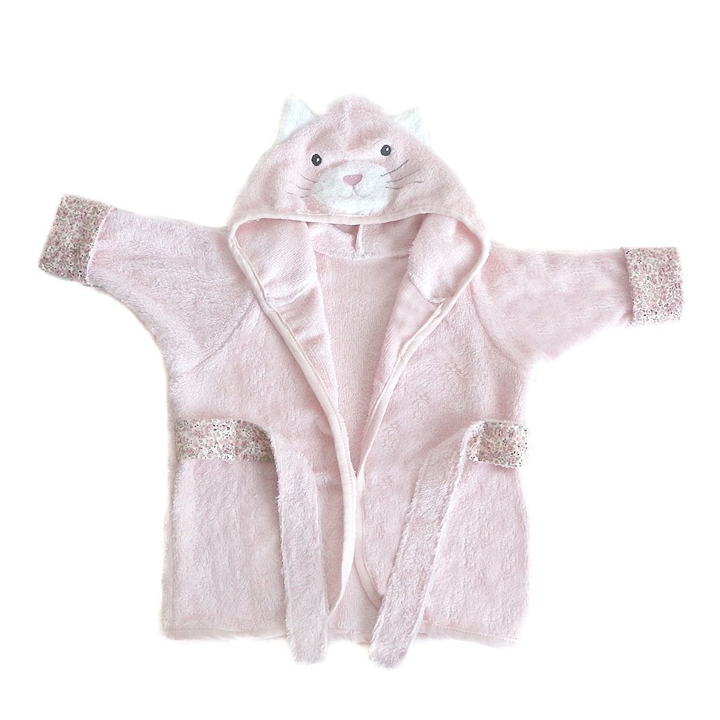 Kitty Viscose Bamboo Baby Robe