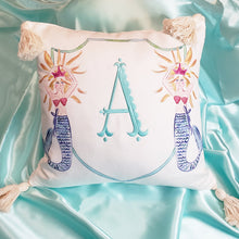 Load image into Gallery viewer, Whimsical Pillows Featuring Mermaids, Knights and Ballerinas
